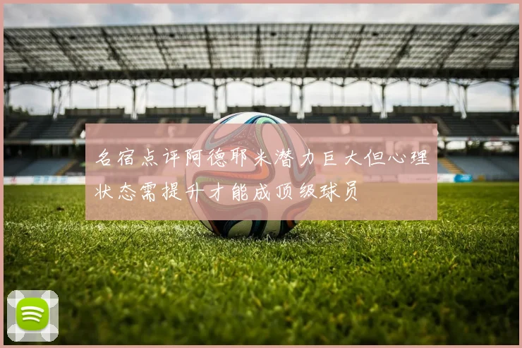 名宿点评阿德耶米潜力巨大但心理状态需提升才能成顶级球员